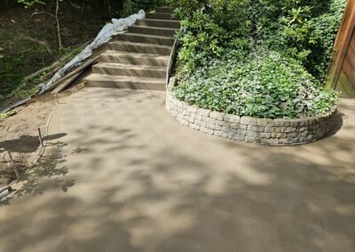 concrete stairway _patio installation_Pro Concrete and Construction
